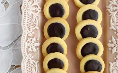 Cookies rellenas con chocolate